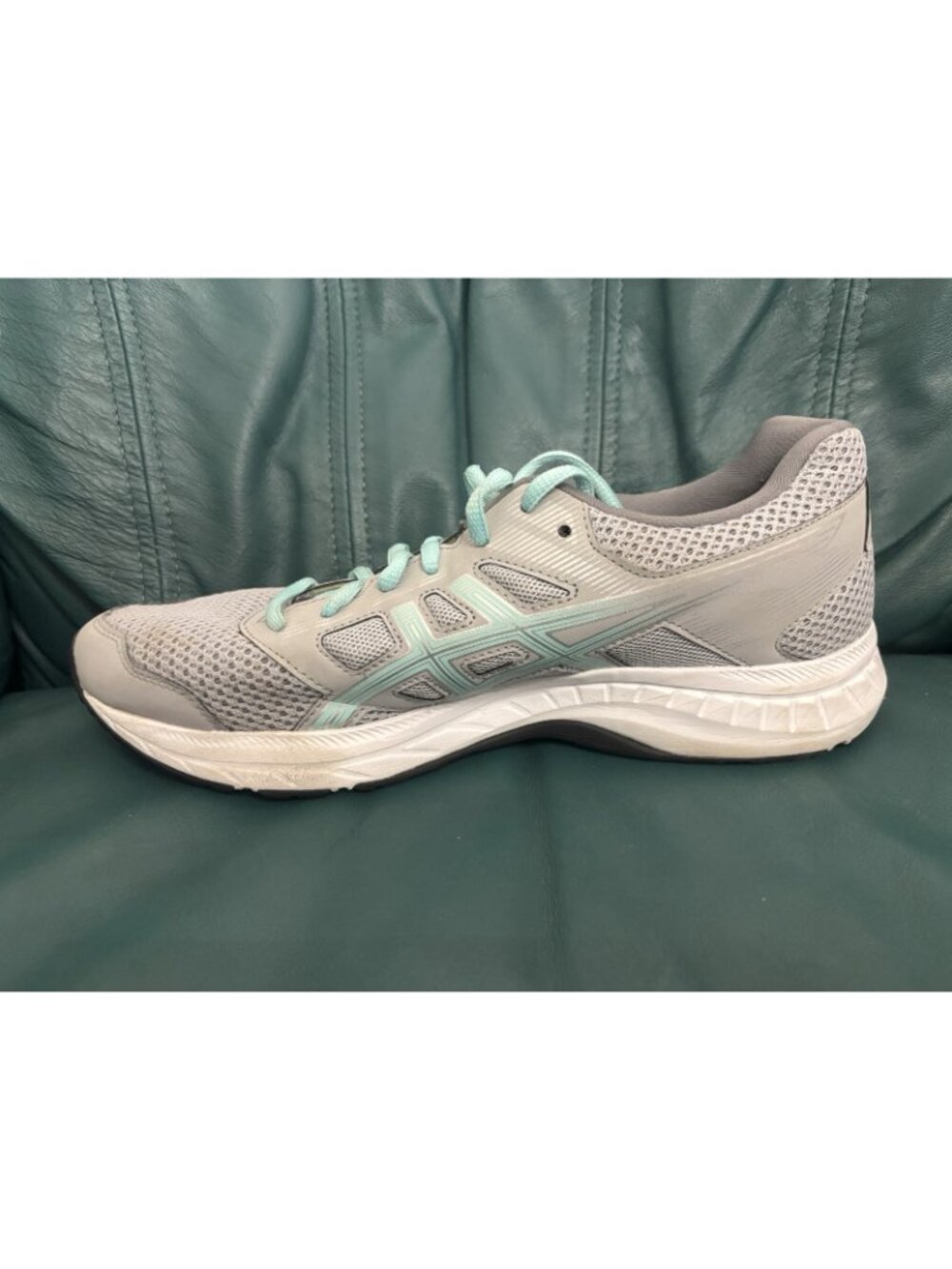Asics Gel Contend 5 Mid Grey Icy Morning Women's Shoes Size 9.5 - Picture 3 of 8